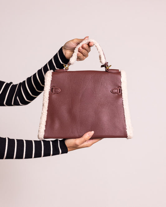 Borsa helly pelliccia