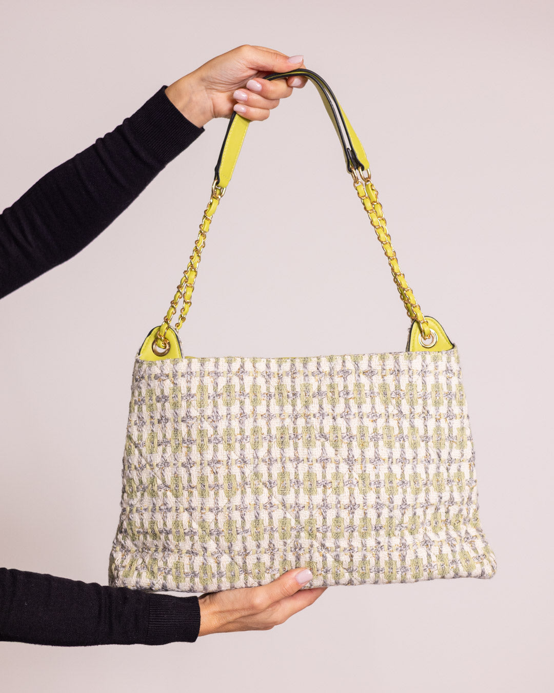 Borsa tracolla trapuntata