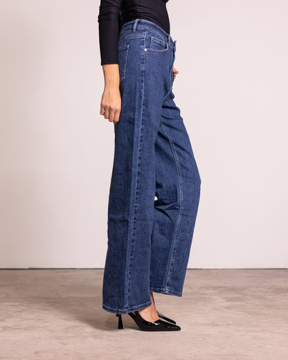Jeans straight leg super stretch