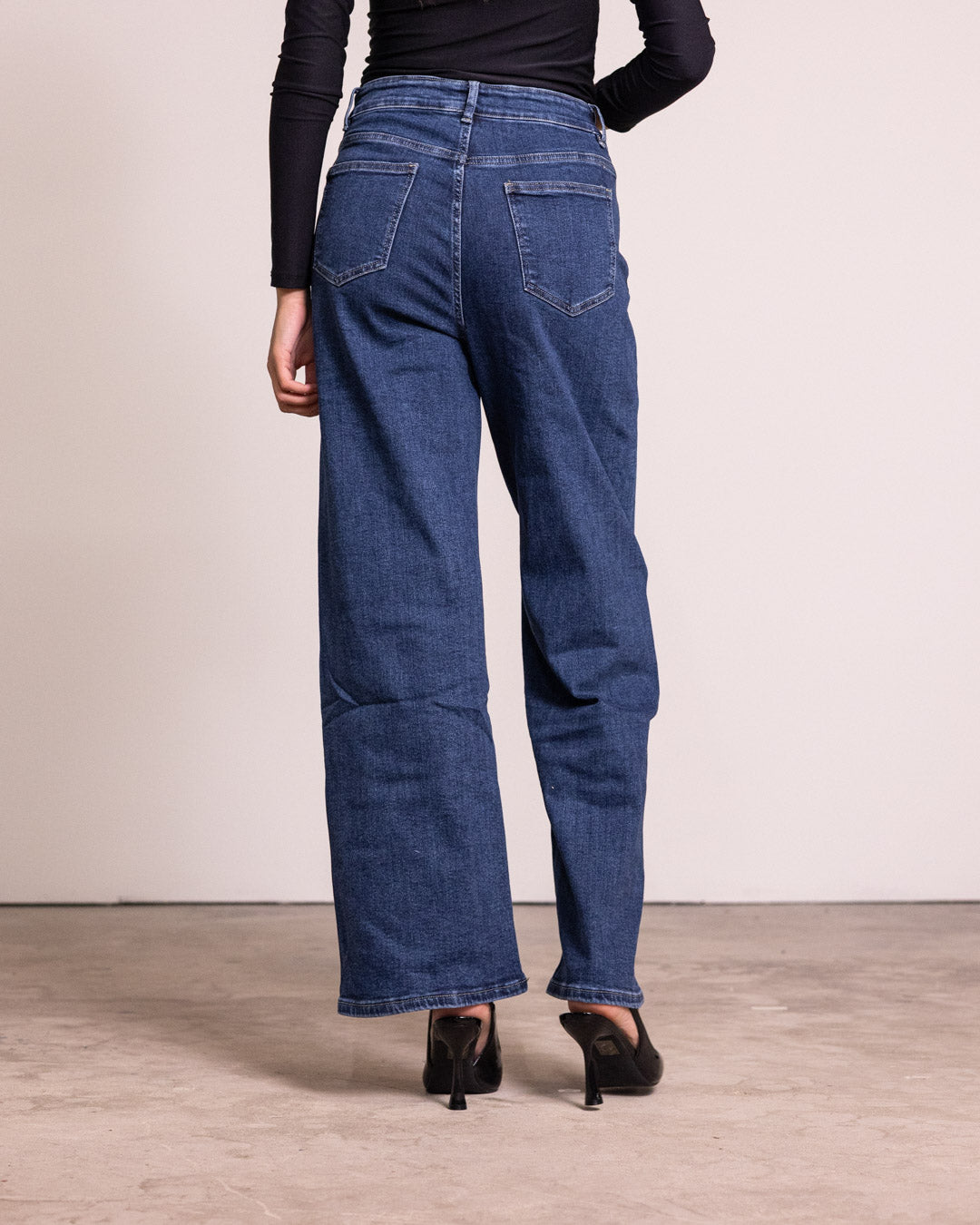Jeans straight leg super stretch