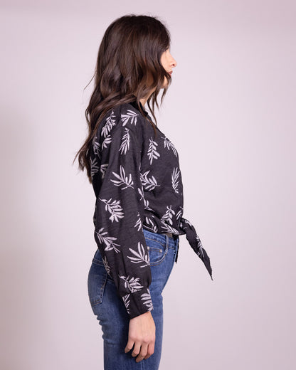 Camicia stampa palma