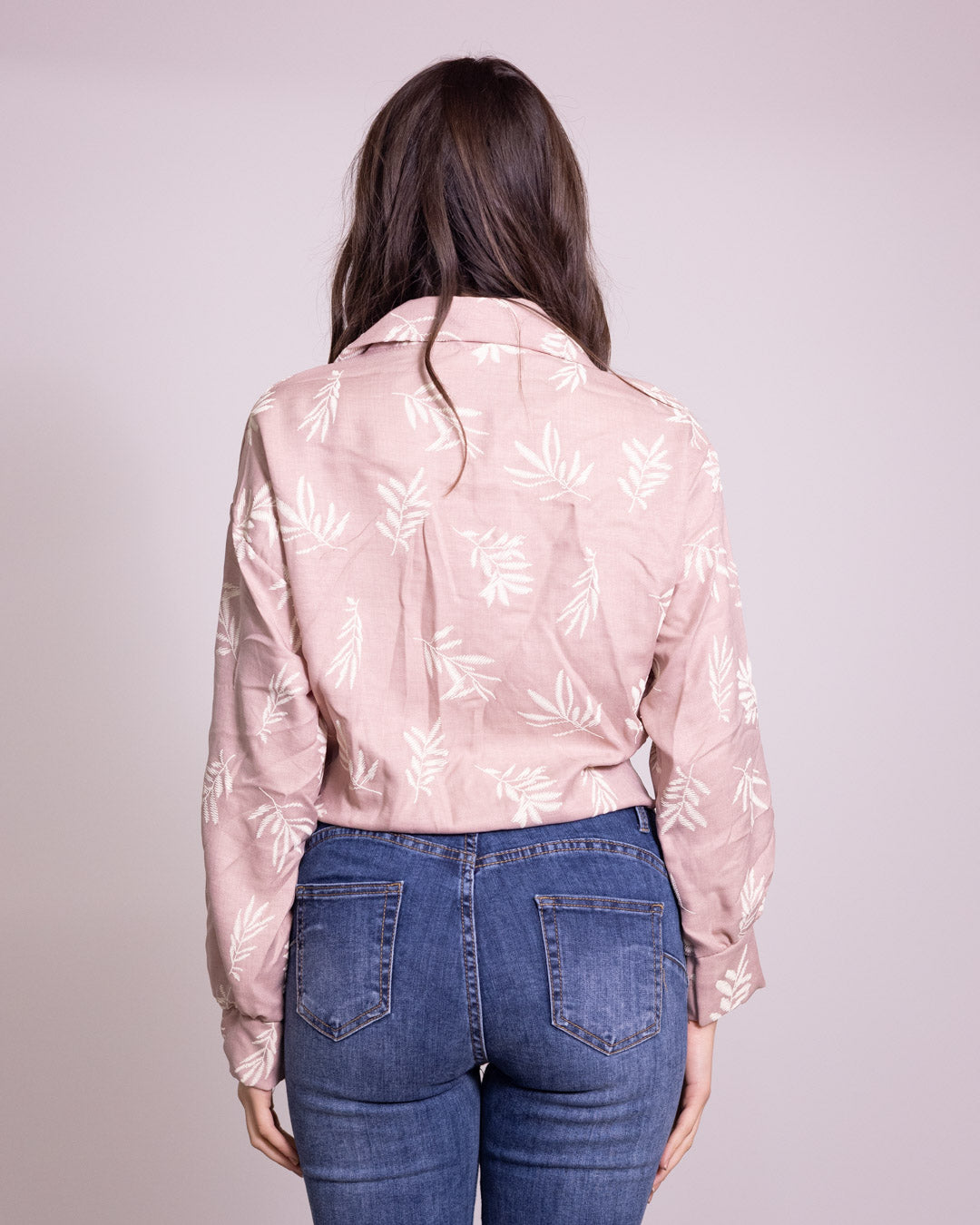 Camicia stampa palma