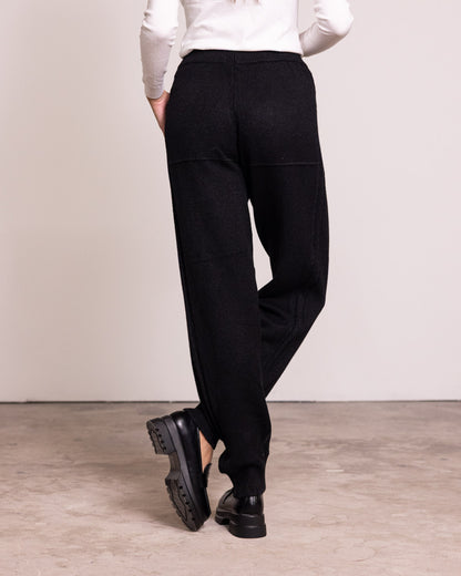 Pantalone jogger in maglia