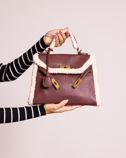 Borsa helly pelliccia