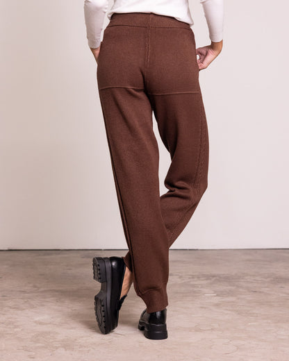 Pantalone jogger in maglia