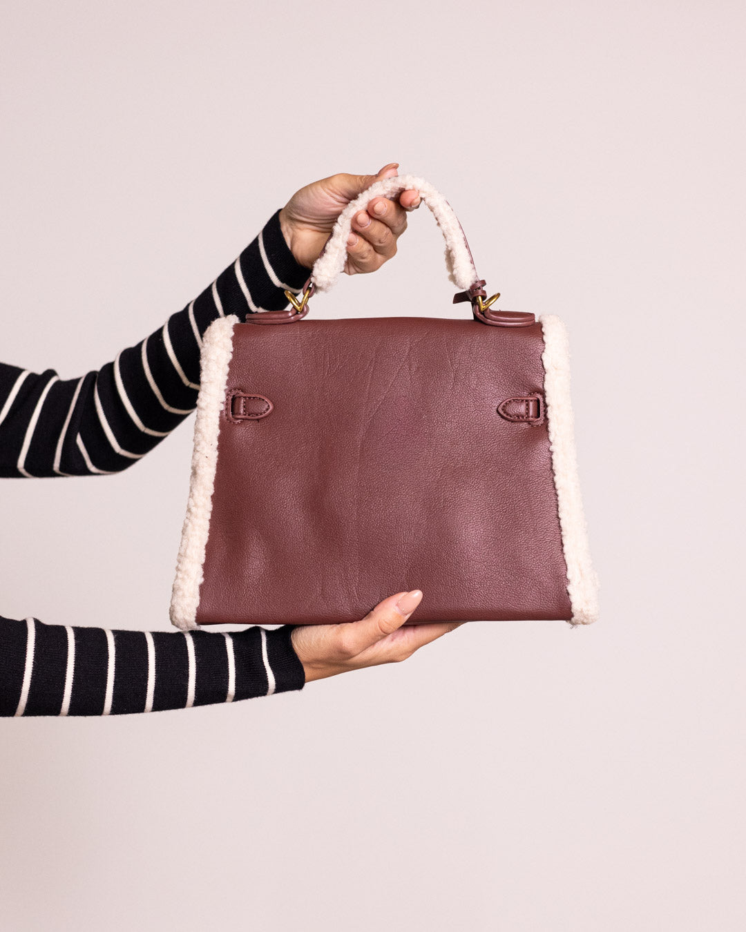 Borsa helly pelliccia