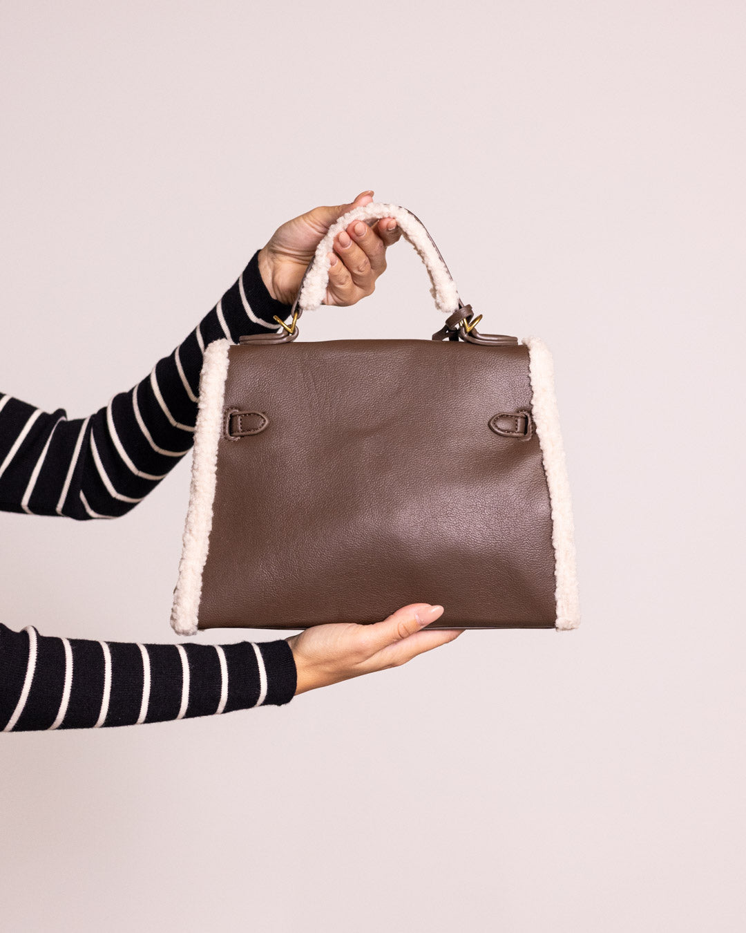 Borsa helly pelliccia