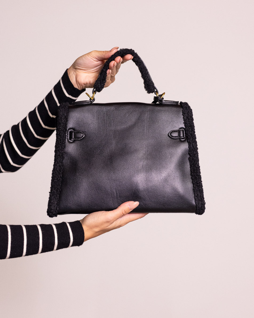 Borsa helly pelliccia