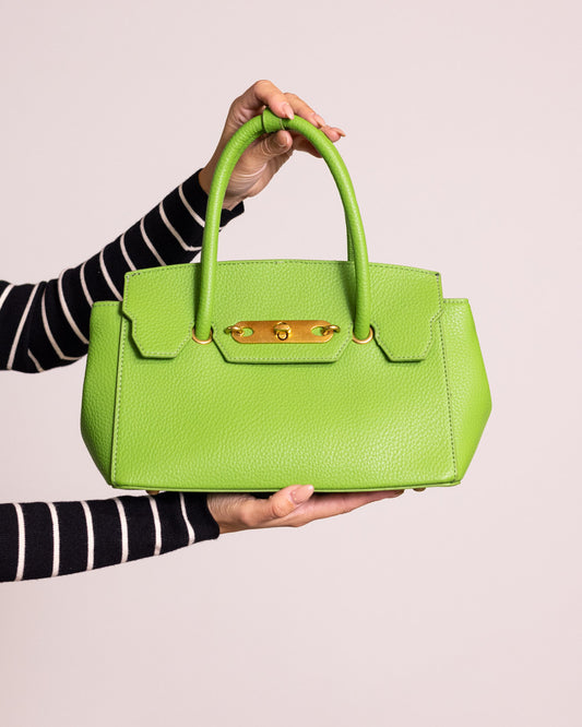 Borsa a mano lime