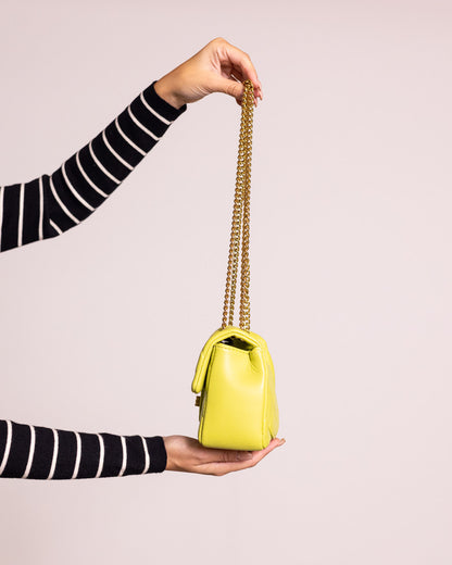 Borsa trapuntata con catena