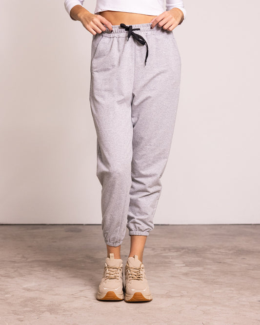 Pantalone tuta con laccio e polsino