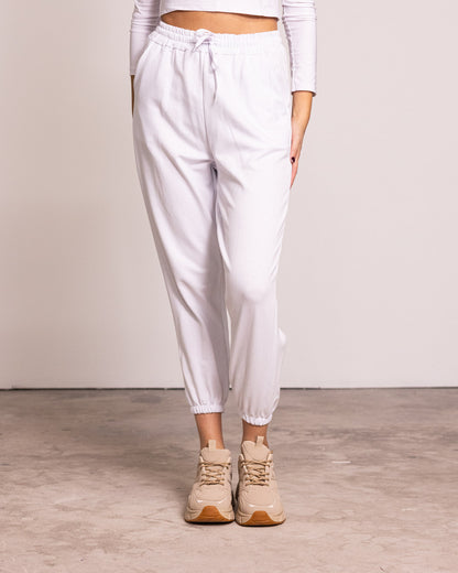 Pantalone tuta con laccio e polsino