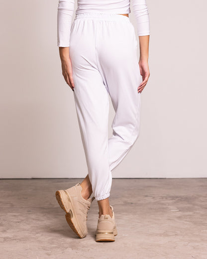 Pantalone tuta con laccio e polsino