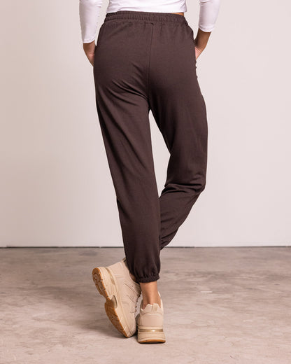 Pantalone tuta con laccio e polsino