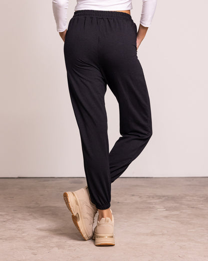 Pantalone tuta con laccio e polsino