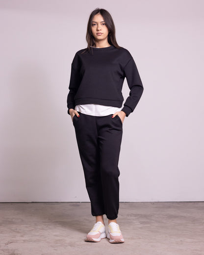 Tuta completa con finta t-shirt