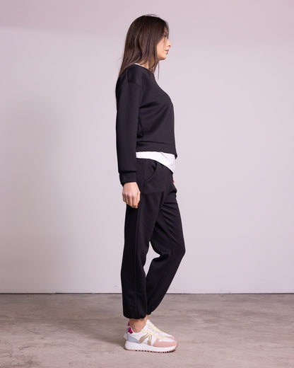 Tuta completa con finta t-shirt