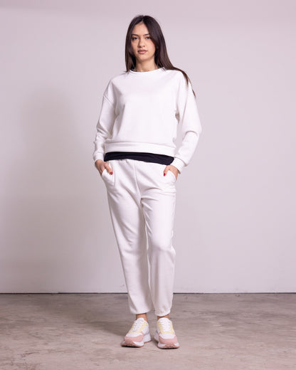 Tuta completa con finta t-shirt