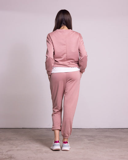 Tuta completa con finta t-shirt