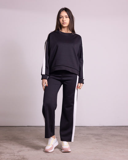 Tuta completa con banda laterale