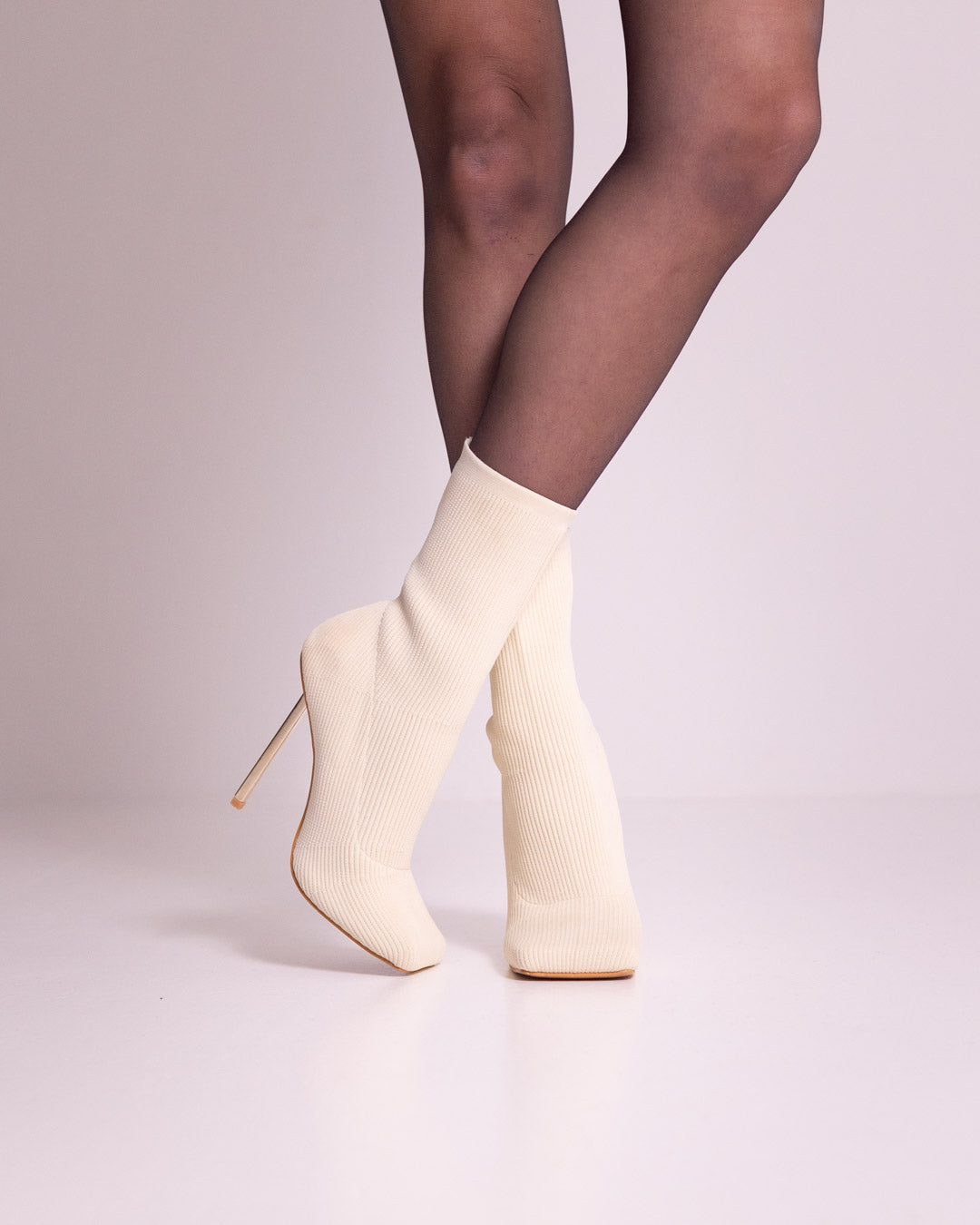 Tronchetto con tacco a spillo