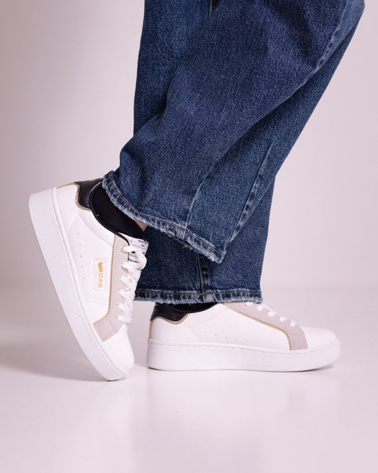 Sneakers Gas bianco/nero