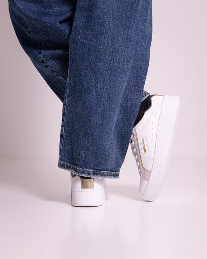 Sneakers Gas bianco/nero
