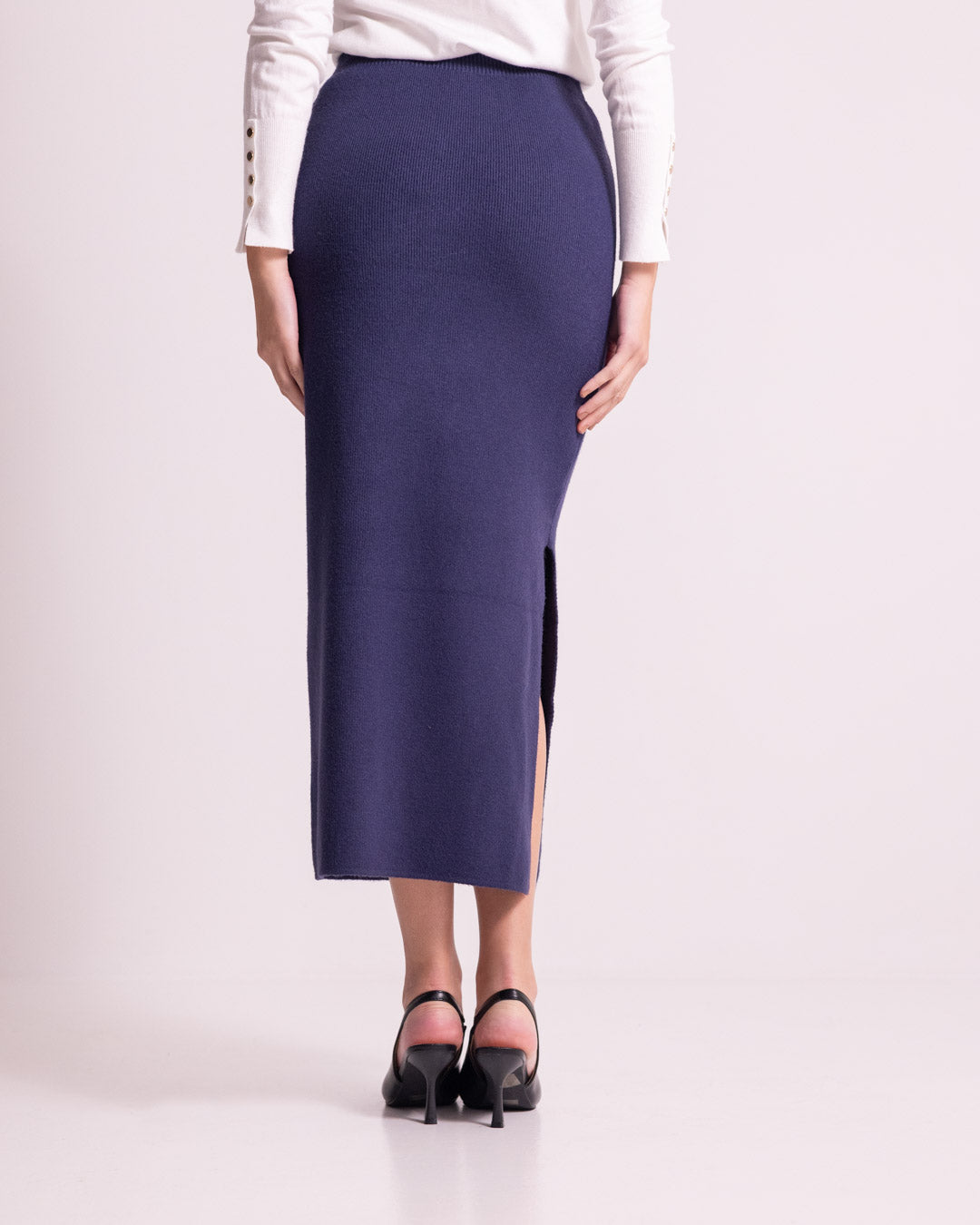 Gonna lunga in maglia