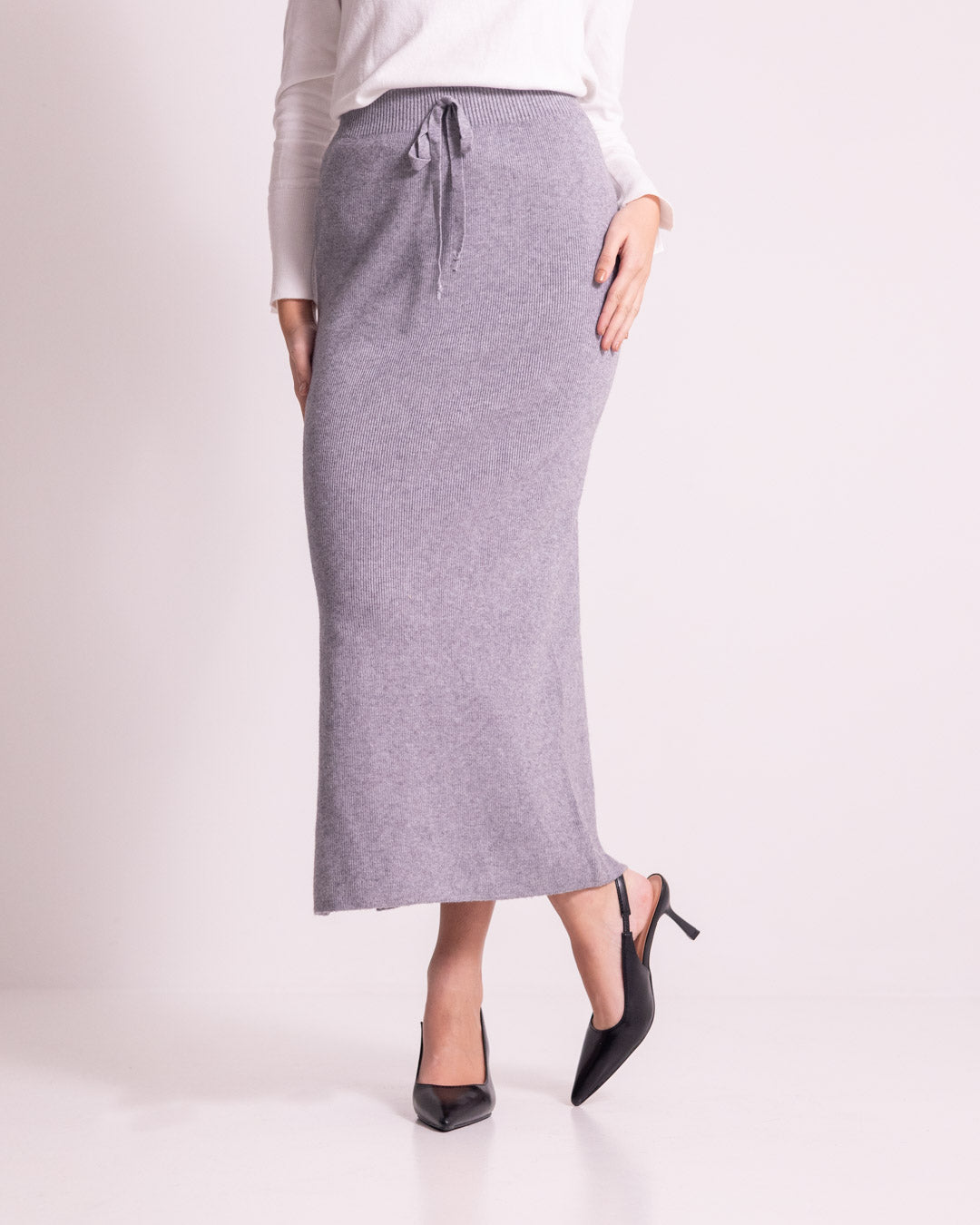 Gonna lunga in maglia