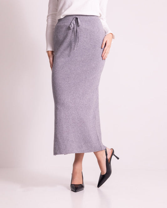 Gonna lunga in maglia