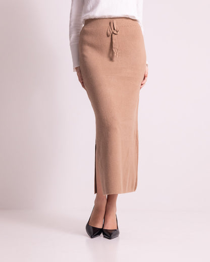 Gonna lunga in maglia