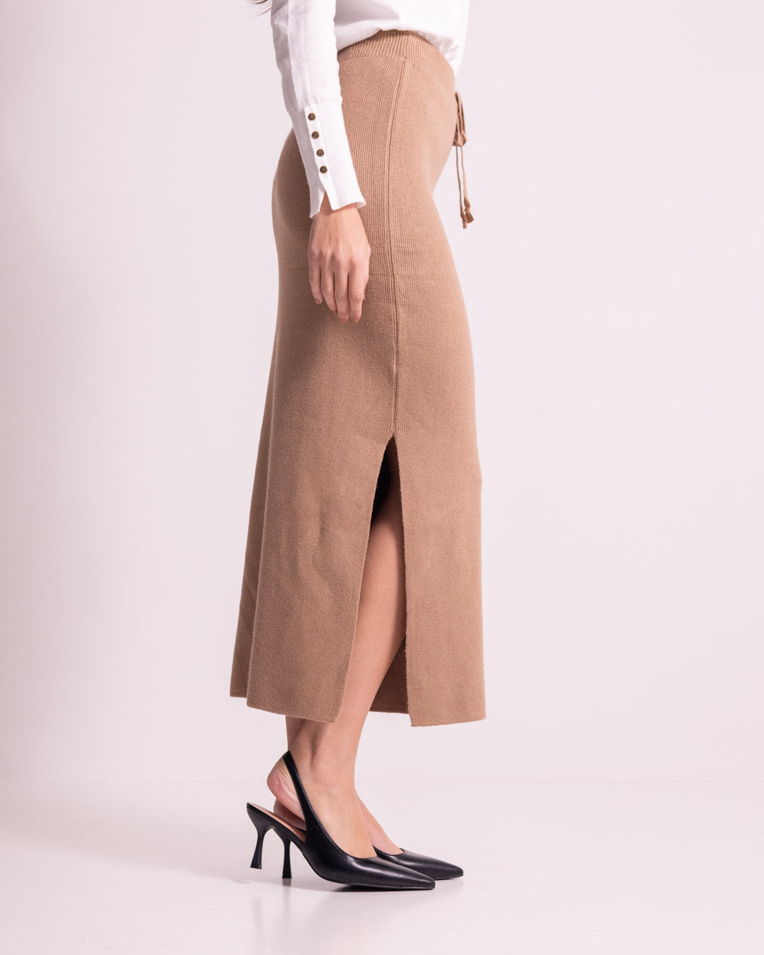 Gonna lunga in maglia