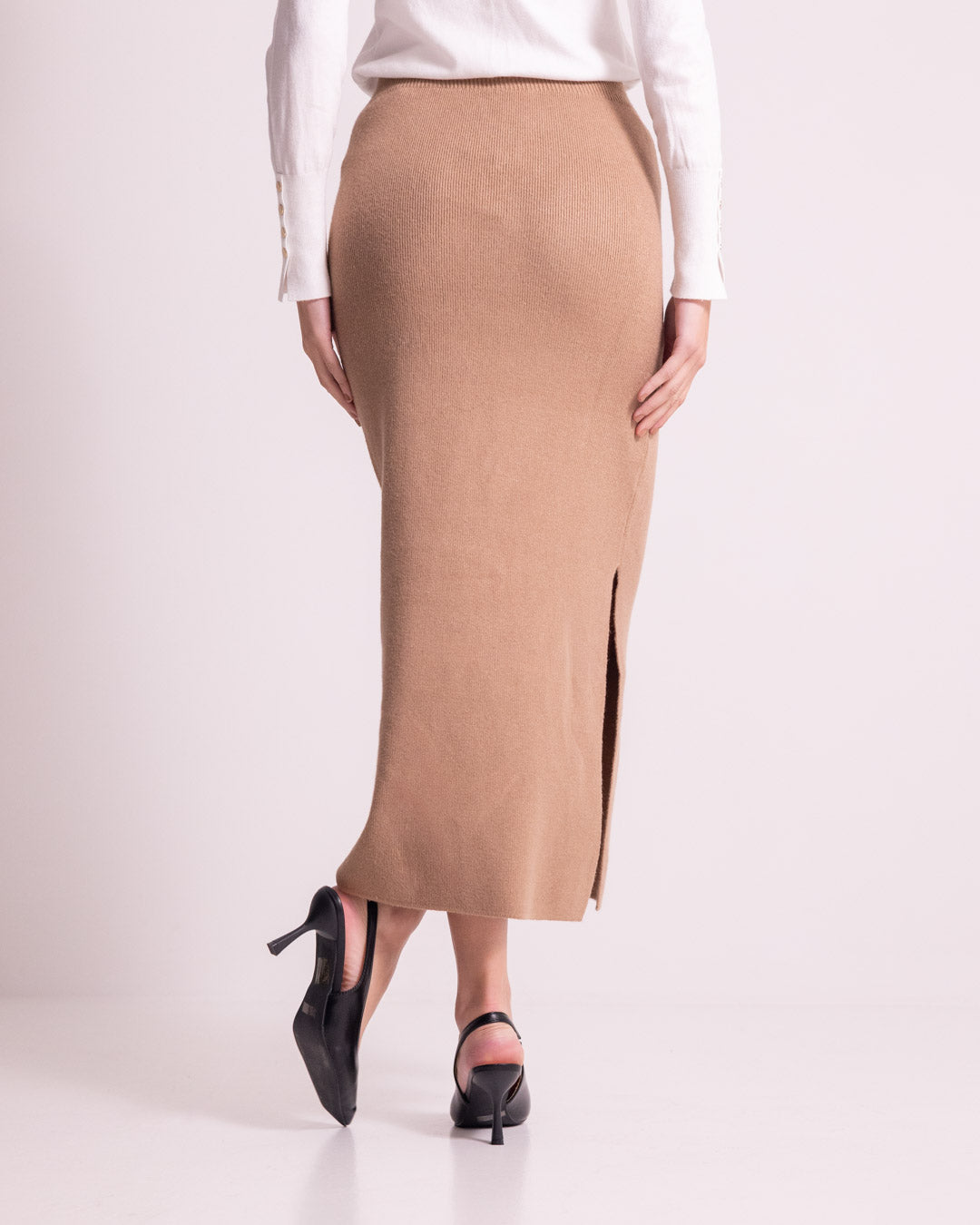 Gonna lunga in maglia