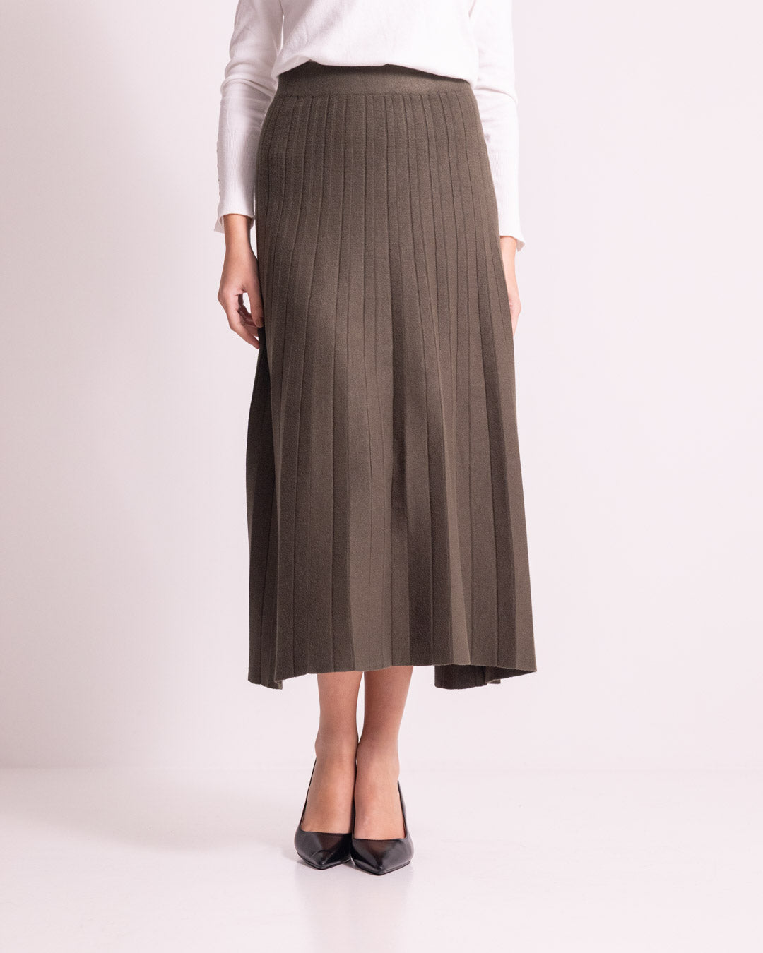 Gonna lunga plissettata