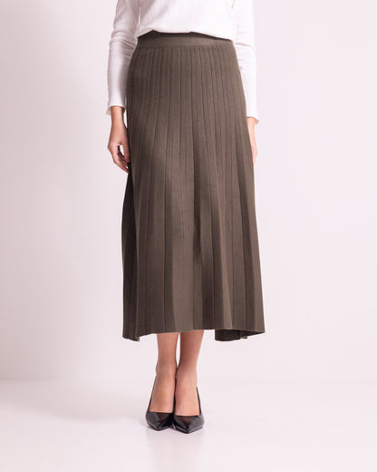 Gonna lunga plissettata