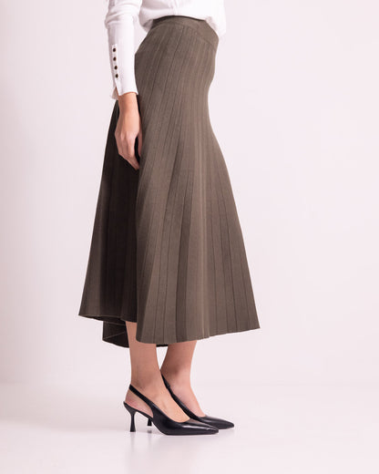 Gonna lunga plissettata