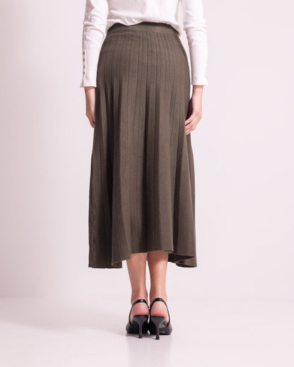 Gonna lunga plissettata