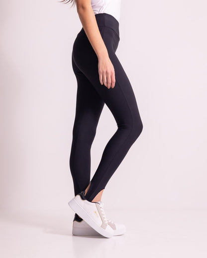 Leggings con staffa