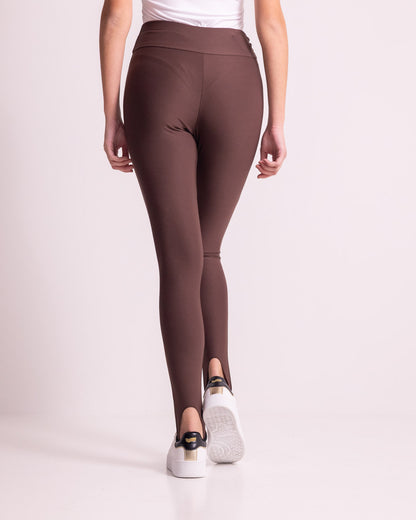 Leggings con staffa