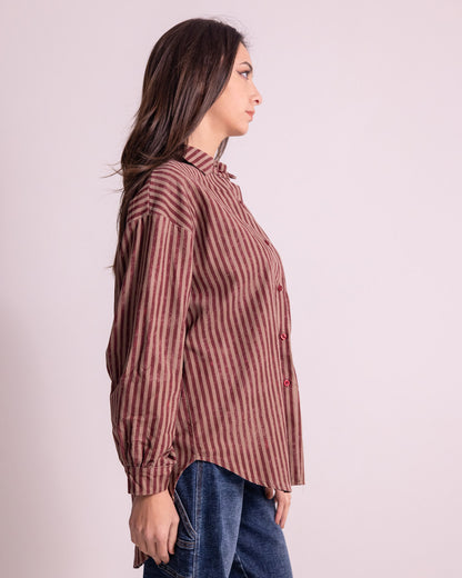 Camicione a righe
