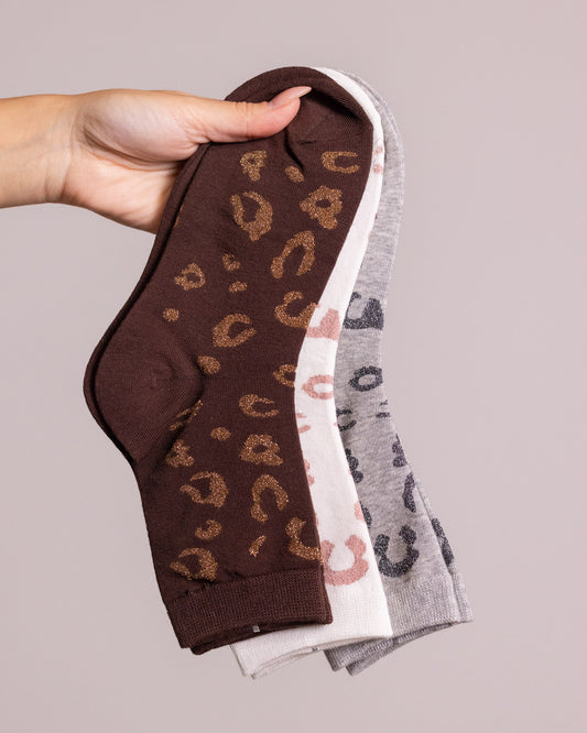 Tripack quarter socks macula 1