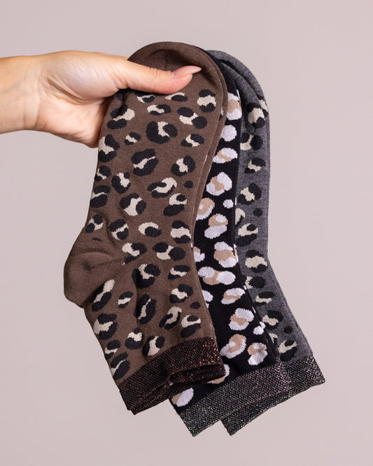 Tripack ankle socks ghepard 1