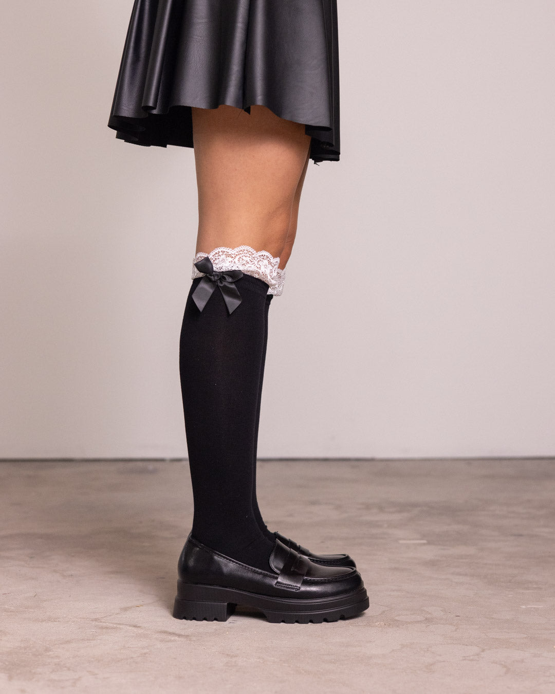 Parigine con pizzo e fiocco