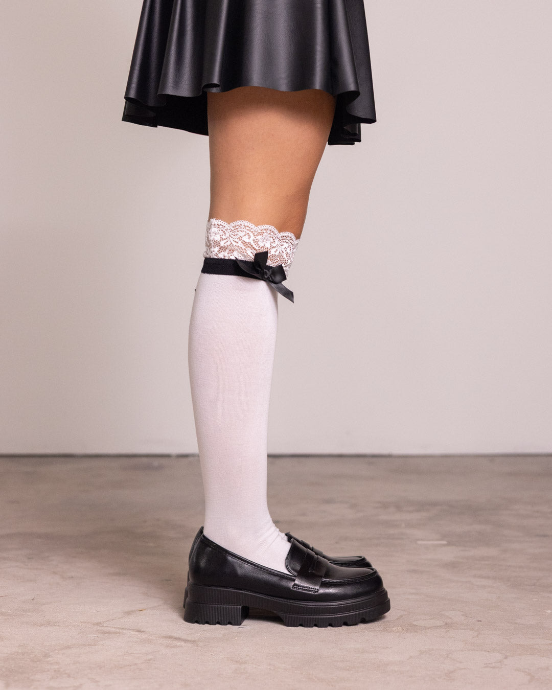 Parigine con pizzo e fiocco