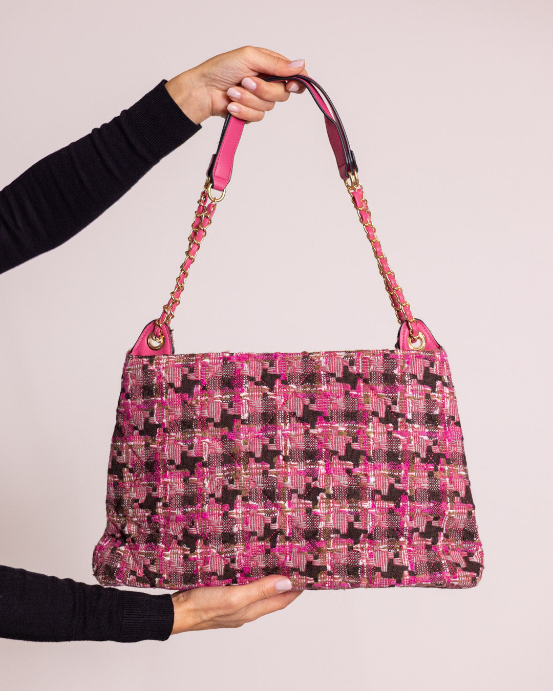 Borsa tracolla trapuntata