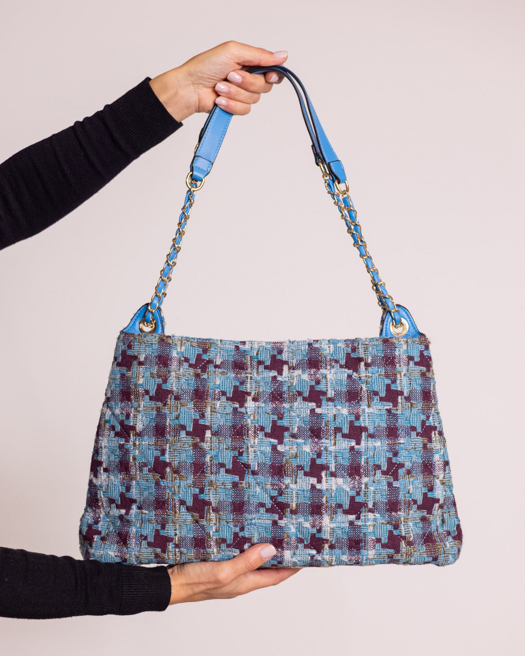 Borsa tracolla trapuntata