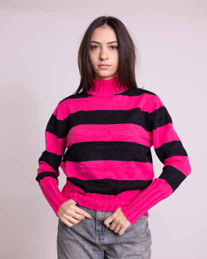 Maglione collo alto k2