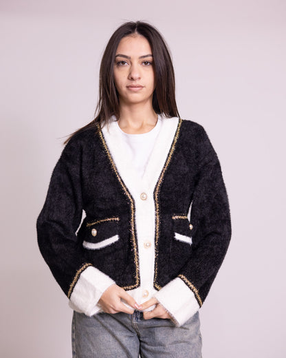 Cardigan 3 bottoni