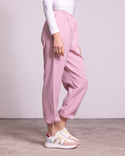 Joggers con lacci ai polsini