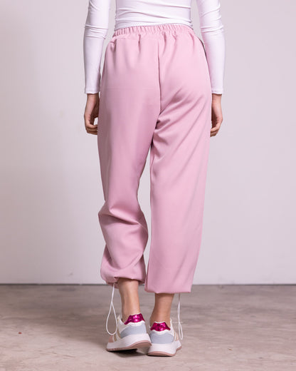 Joggers con lacci ai polsini